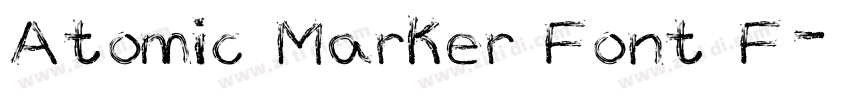Atomic Marker Font F字体转换